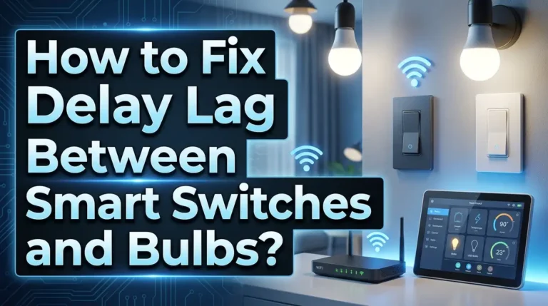 How to Fix Delay Lag Between Smart Switches and Bulbs?