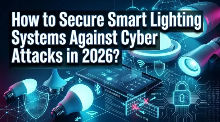 How to Secure Smart Lighting Systems Against Cyber Attacks in 2026?