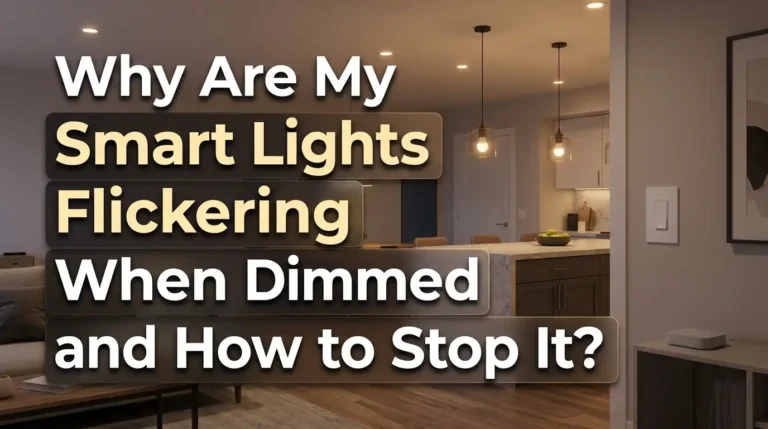 Why Are My Smart Lights Flickering When Dimmed?