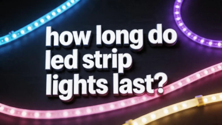 How Long Do LED Strip Lights Last?