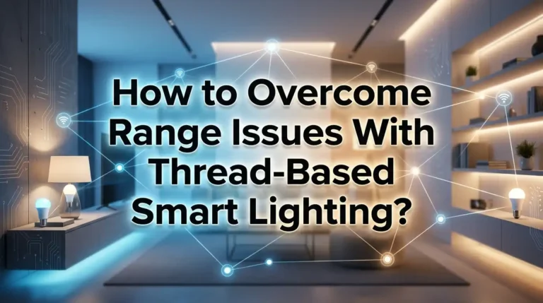 How to Overcome Range Issues With Thread Based Smart Lighting?