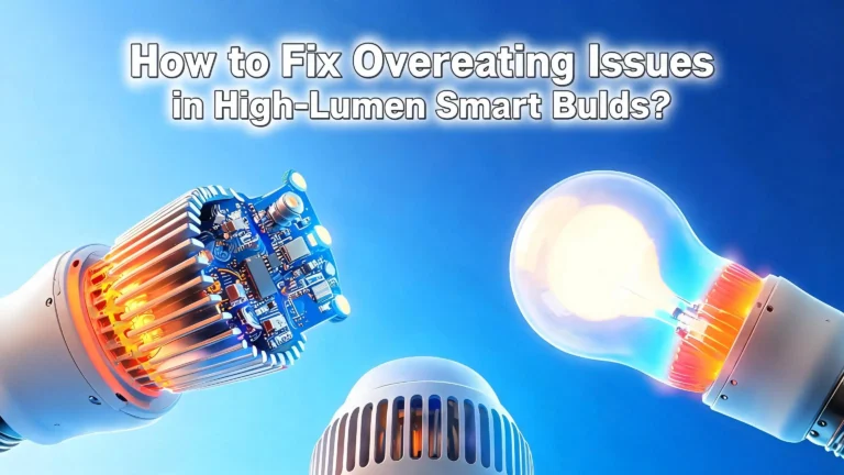 How to Fix Overheating Issues in High Lumen Smart Bulbs?