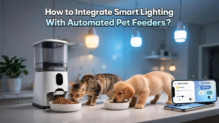 How to Integrate Smart Lighting With Automated Pet Feeders?
