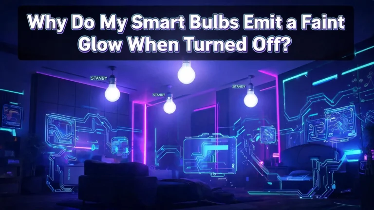 Why Do My Smart Bulbs Emit a Faint Glow When Turned Off?