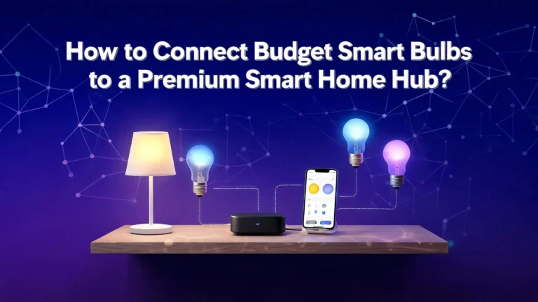 How to Connect Budget Smart Bulbs to a Premium Smart Home Hub?