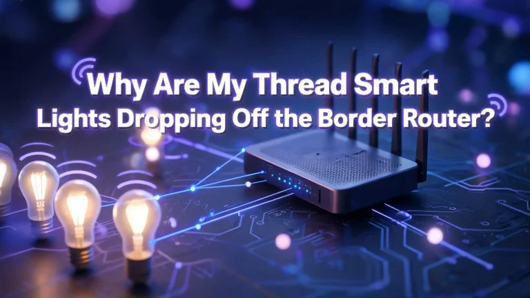 Why Are My Thread Smart Lights Dropping Off the Border Router?