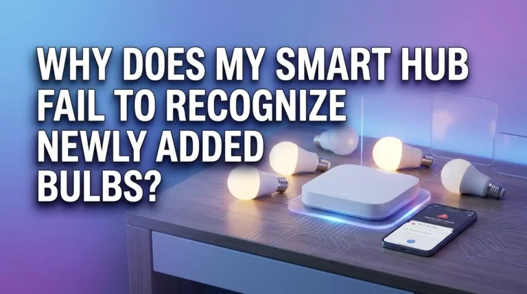 Why Does My Smart Hub Fail to Recognize Newly Added Bulbs?