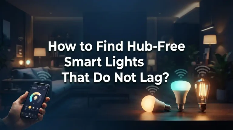 How to Find Hub-Free Smart Lights That Do Not Lag in 2026?
