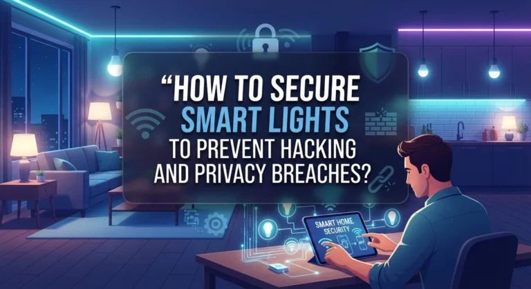How to Secure Smart Lights to Prevent Hacking and Privacy Breaches?