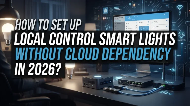 How to Set Up Local Control Smart Lights Without Cloud Dependency in 2026?