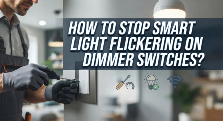How to Stop Smart Light Flickering on Dimmer Switches?